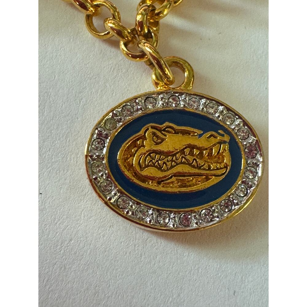 University of Florida Gators Football Danbury Mint charm bracelet NEW w/ box - Picture 3 of 9